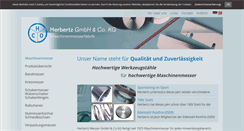 Desktop Screenshot of herbertz-messer.de