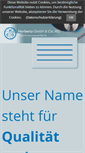 Mobile Screenshot of herbertz-messer.de